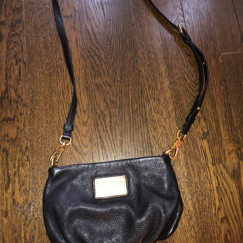 Marc Jacobs Classic Black Leather Q Percy Bag - Picture 2 of 12
